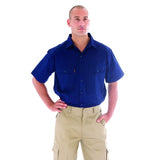 3201 - Cotton Drill Work Shirt, Short Sleeve
