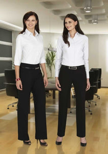 Relaxed Fit Ladies Pant With Straight Leg