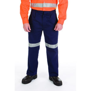 3314 - Cotton Drill Trousers with 3M Reflective Tape